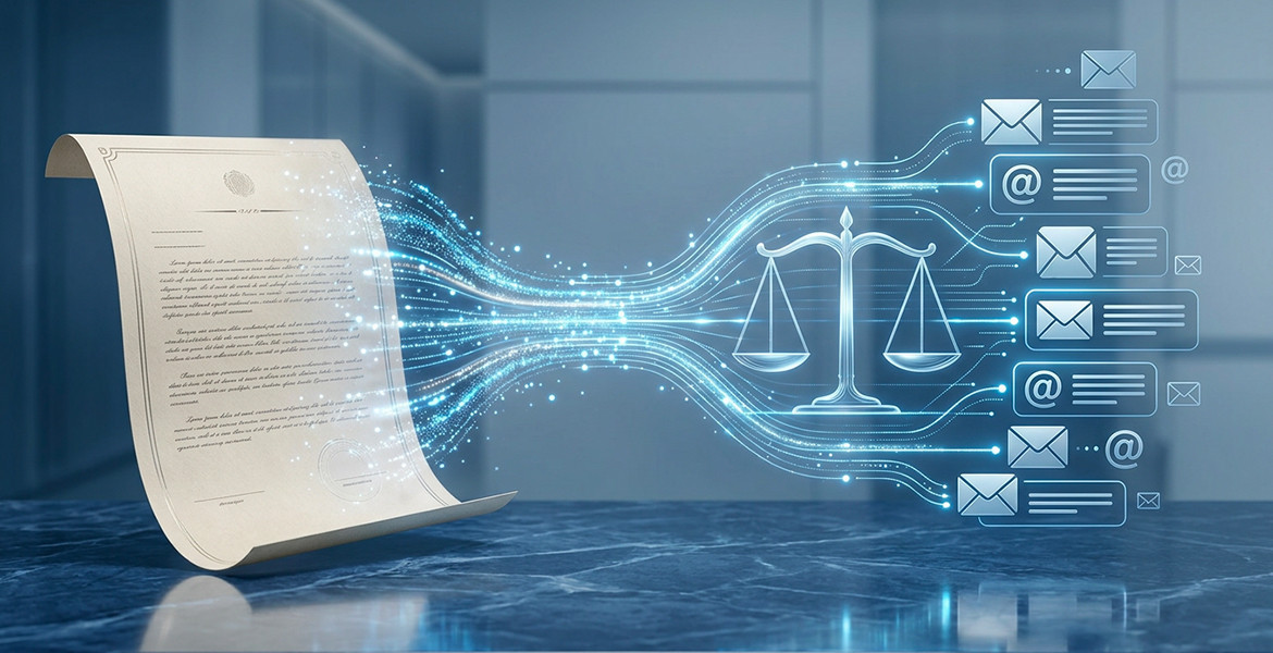 Licenziamento via e-mail ordinaria: la Cassazione chiarisce che la validità del recesso dipende dalla forma scritta dell’atto e non dal mezzo utilizzato per la sua trasmissione. Analisi dell’ordinanza n. 13731/2026 e delle implicazioni per dator