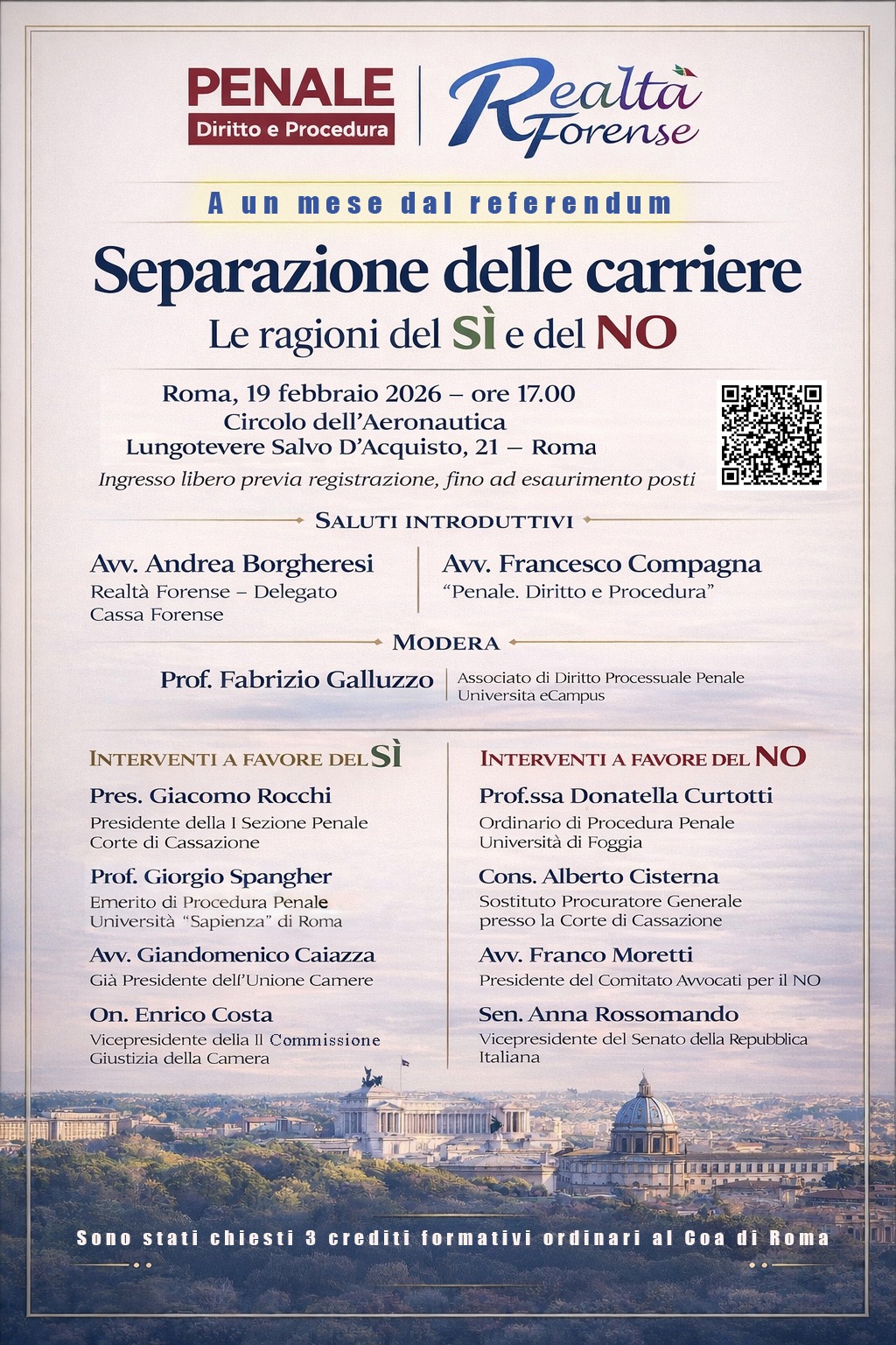Separazione delle carriere: le ragioni del SI e del NO